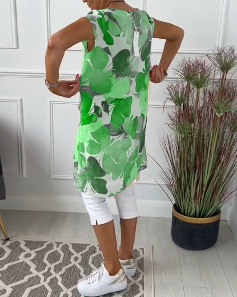 Caterina™ | Blouse Florale Décontractée