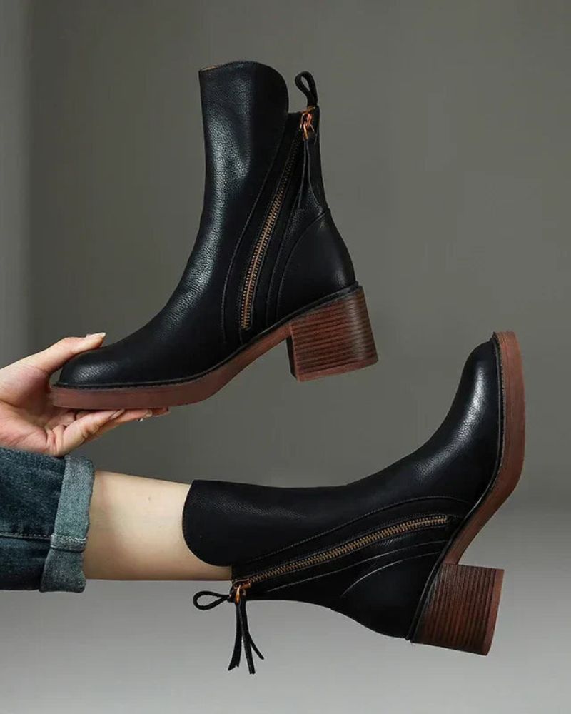 Garciel™ | Bottines en cuir