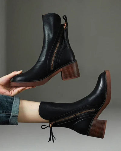 Garciel™ | Bottines en cuir