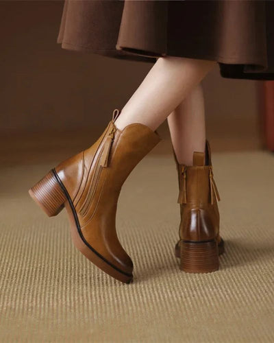 Garciel™ | Bottines en cuir