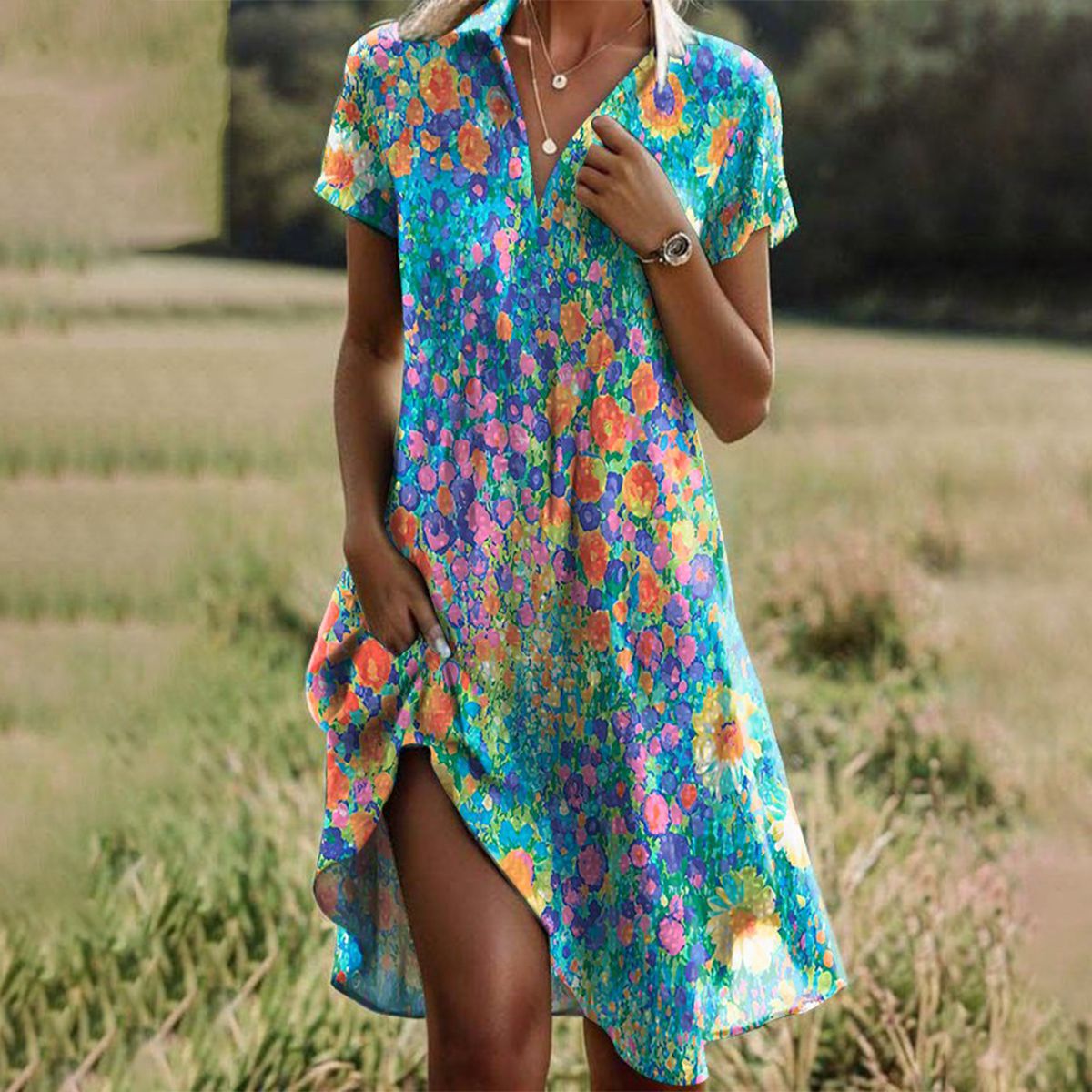 Alessia™ | Robe d’Été Élégante Et Confortable