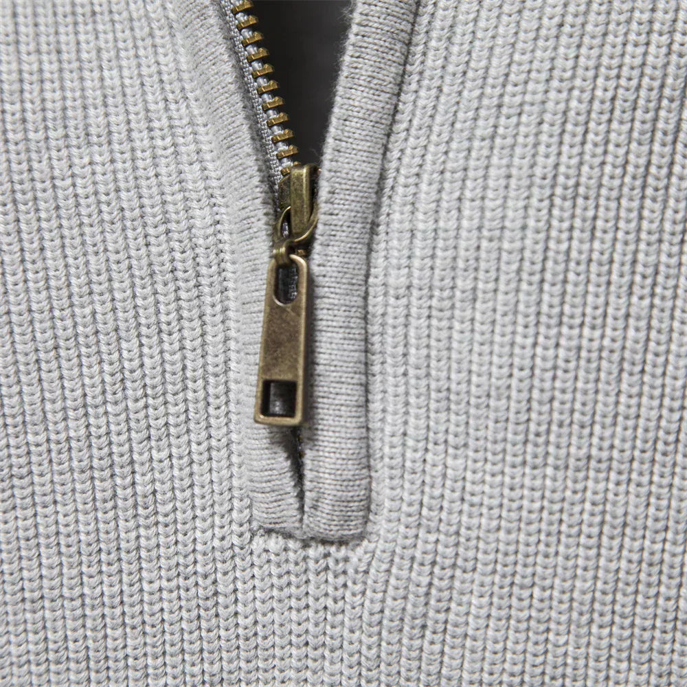 Maximiliano™ | Pull zippé en maille