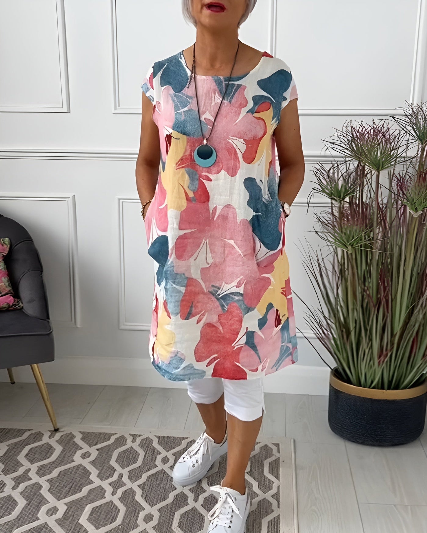 Caterina™ | Blouse Florale Décontractée