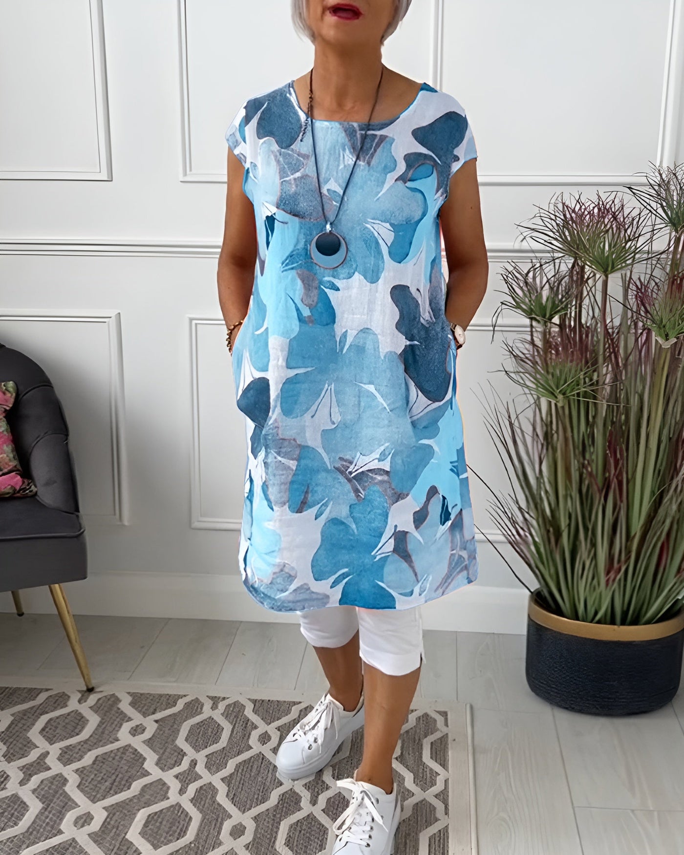Caterina™ | Blouse Florale Décontractée