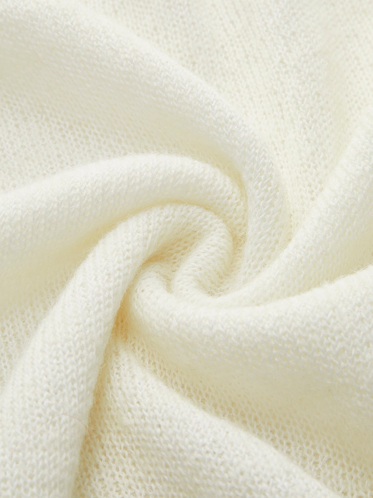 Top En Tricot Ajusté Drapé Et Ajouré