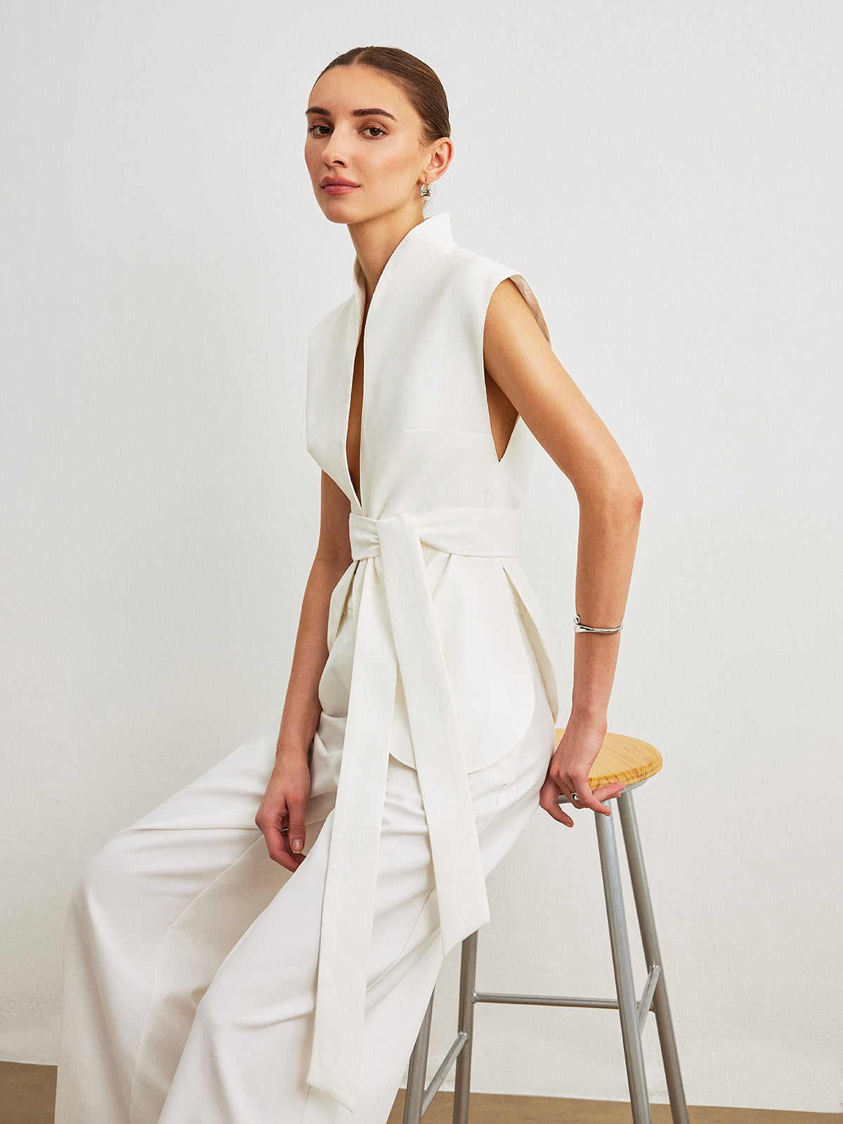 Top Avec Peplum Et Ceinture