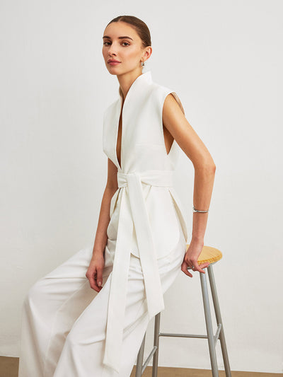 Top Avec Peplum Et Ceinture