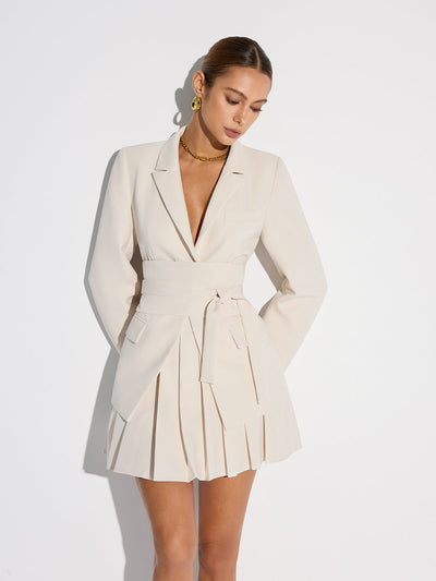 Kyla | Blazer avec Ceinture et Taille Ajustée