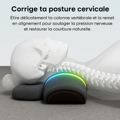 Neckflow™ | Appareil de thérapie 3-en-1 contre les douleurs cervicales