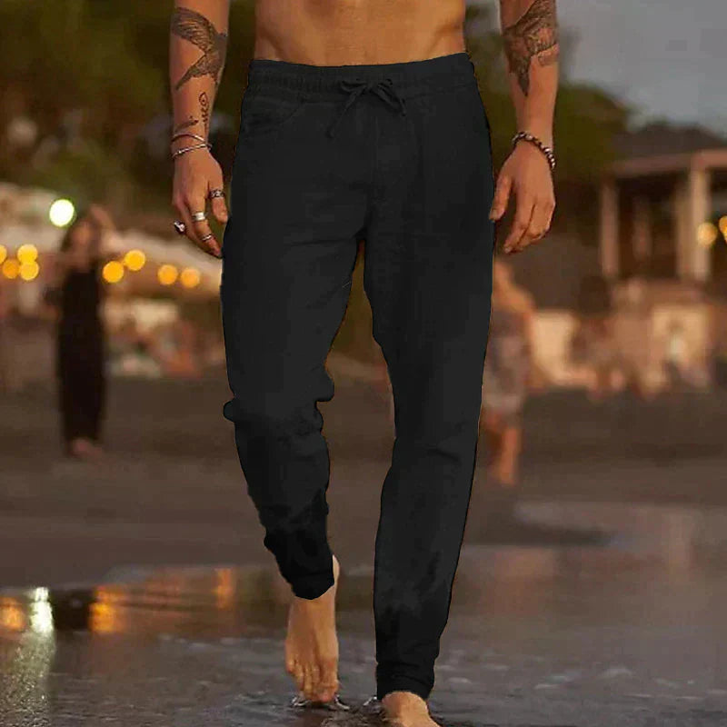 ARTHUR | Pantalon décontracté en lin