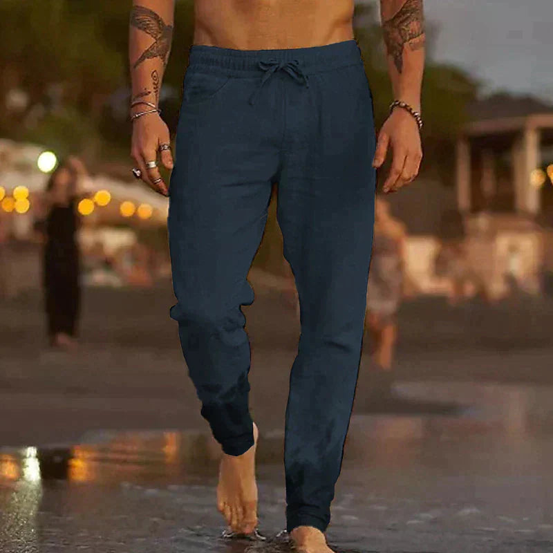 ARTHUR | Pantalon décontracté en lin