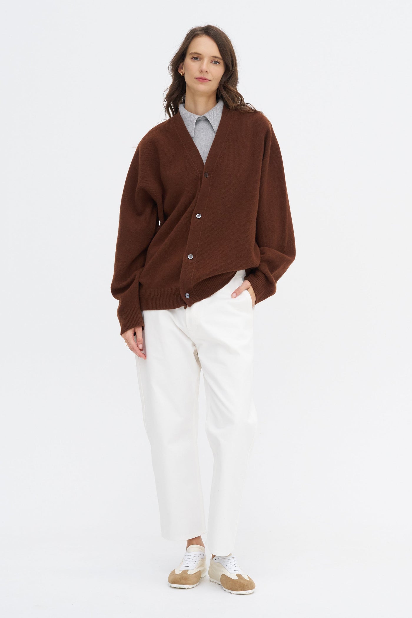 ANELE | Cardigan classique en laine