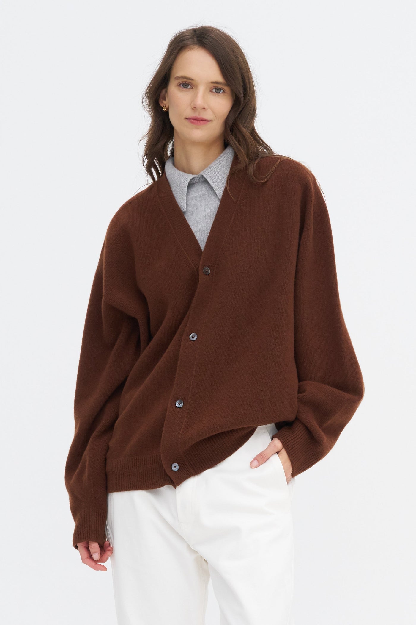 ANELE | Cardigan classique en laine