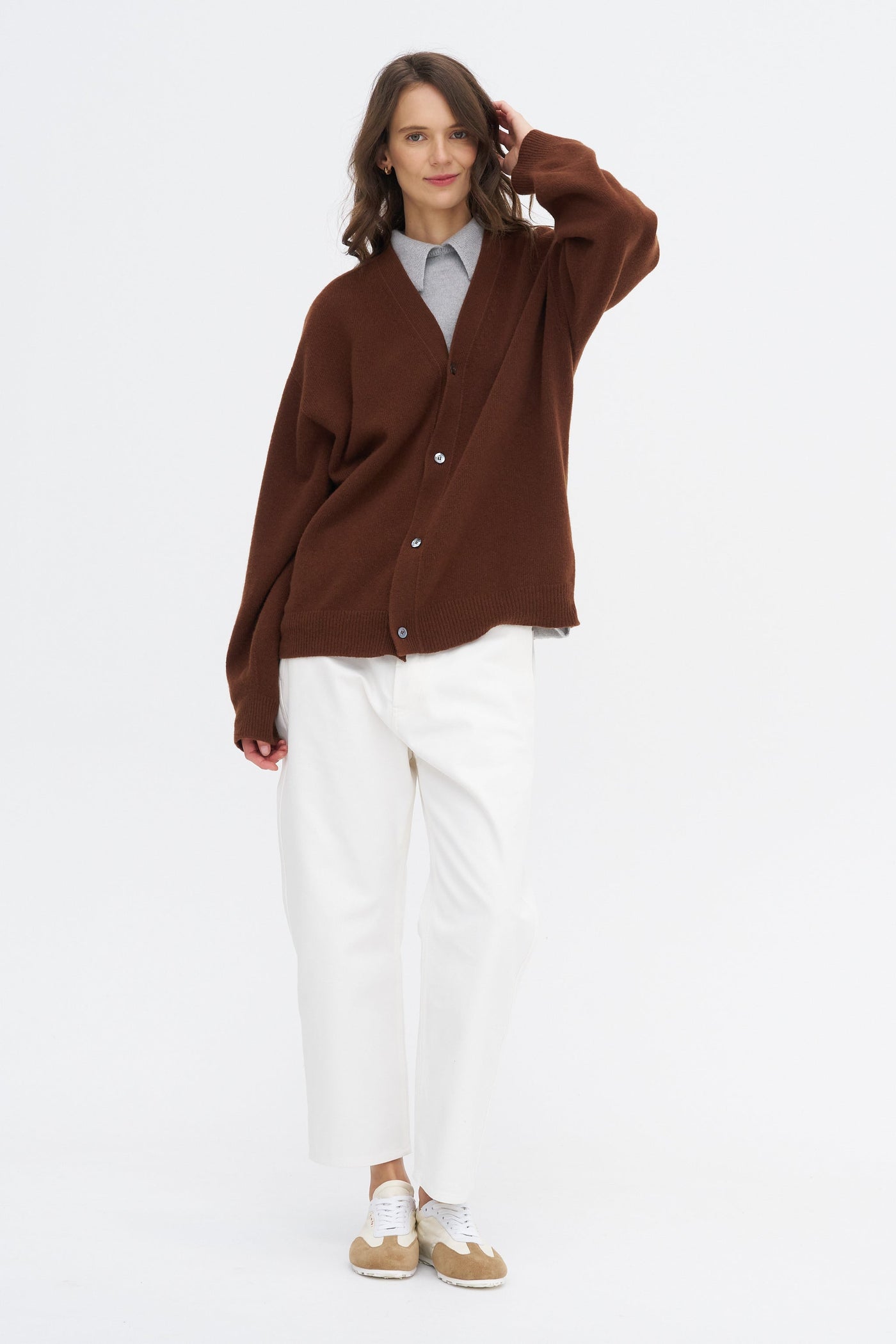 ANELE | Cardigan classique en laine