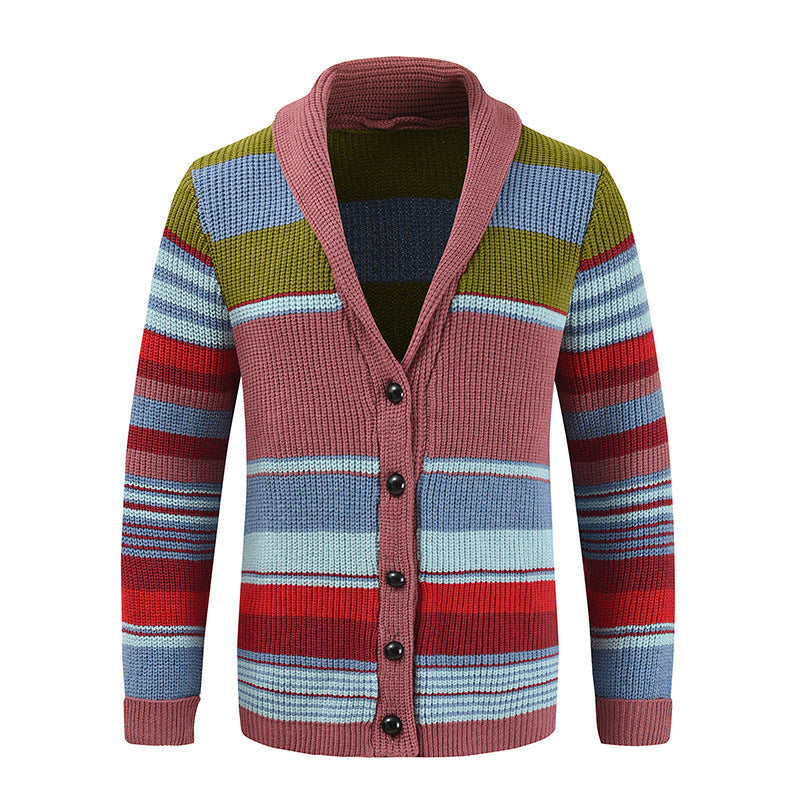 Camille™ | Pull tricoté multicolore – Chaleur et énergie en toute élégance