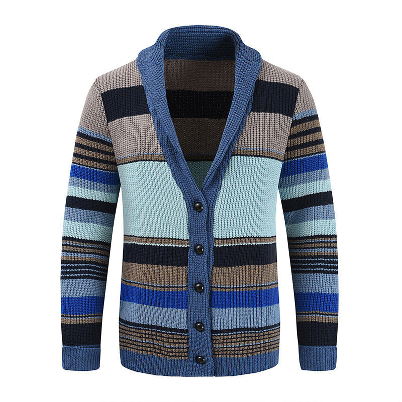 Camille™ | Pull tricoté multicolore – Chaleur et énergie en toute élégance
