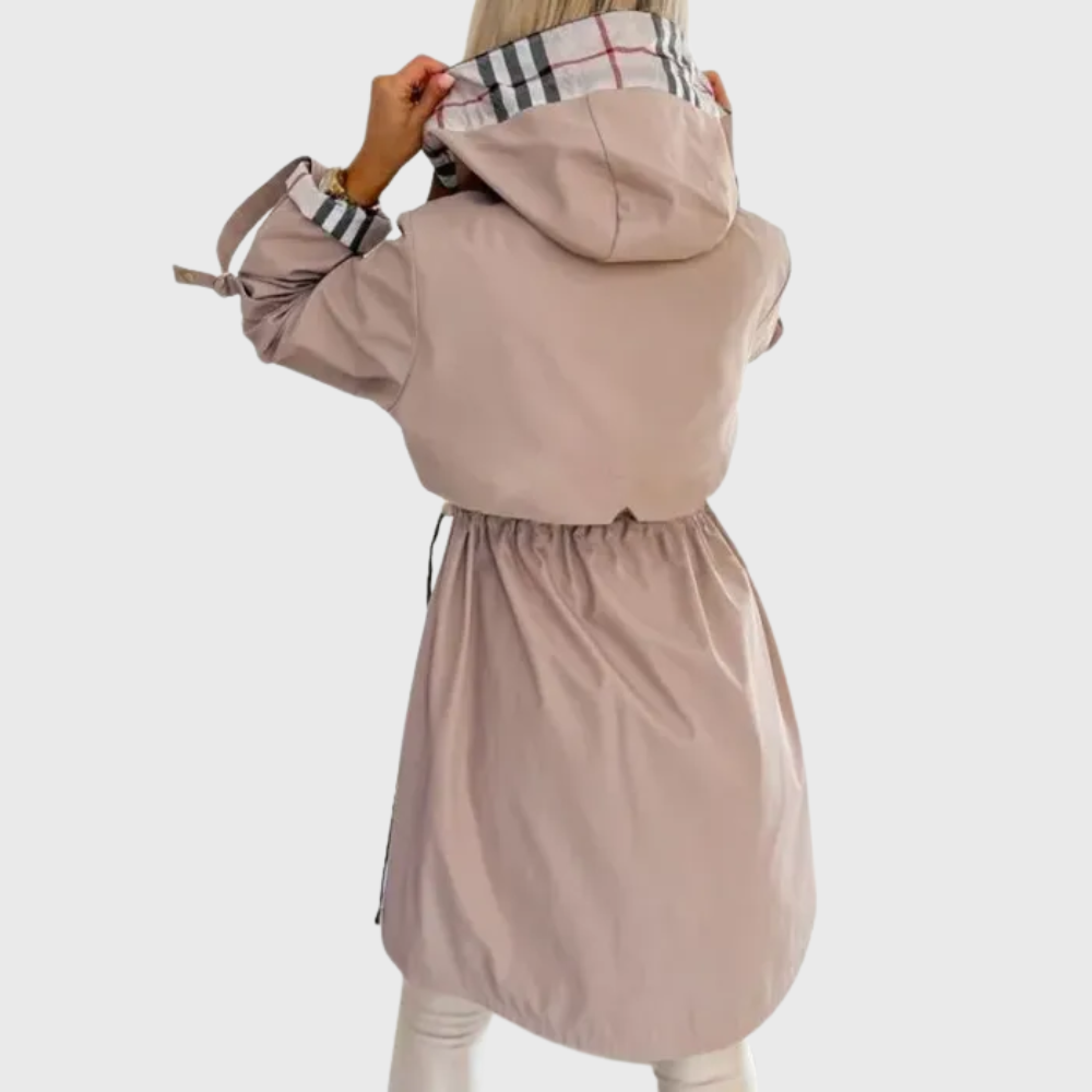 ISABELLA | Manteau Féminin À Fermeture Frontale