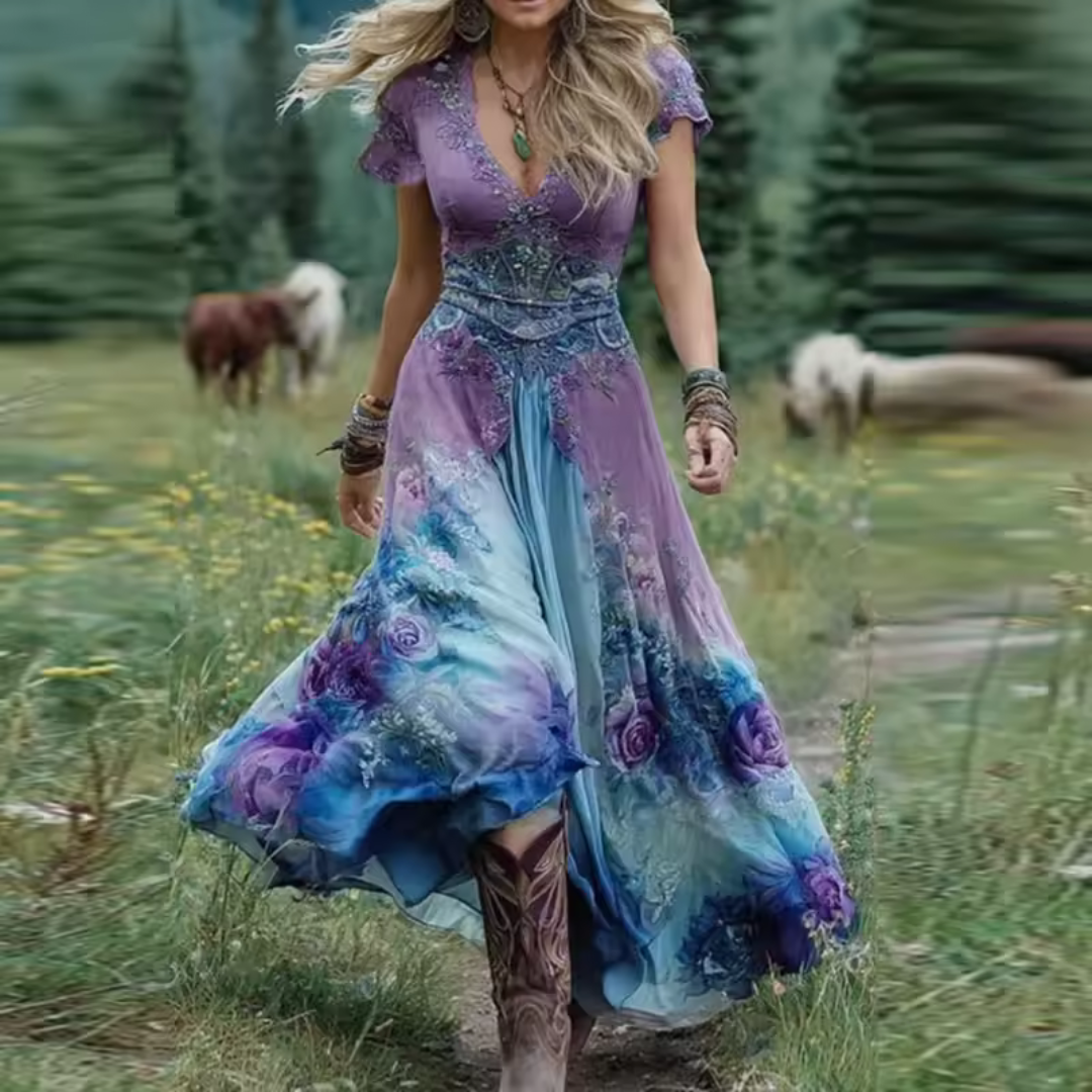 Maximiliano™ | Robe bohème élégante d’inspiration vintage