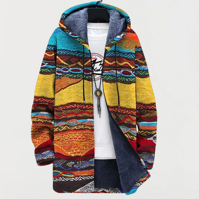 ÉLENA | L’art du cardigan Tribal