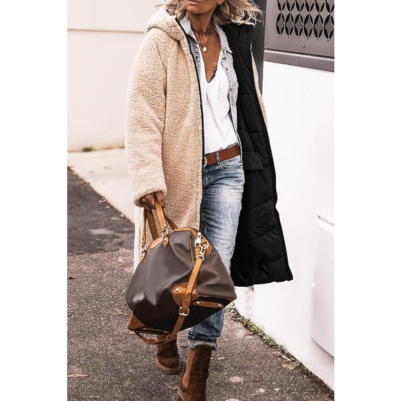 SASHA | Manteau réversible élégant