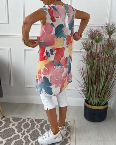 Caterina™ | Blouse Florale Décontractée