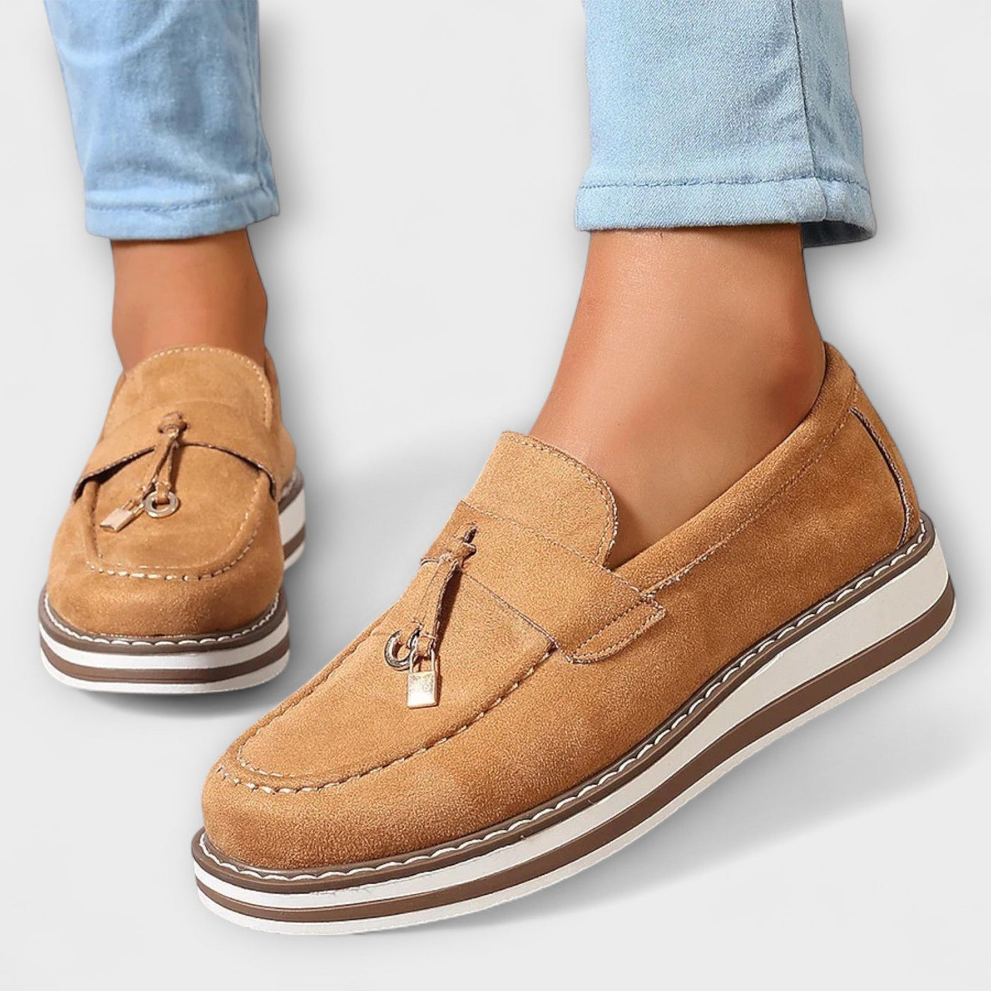 LUCÍA | MOCASSINS CASUAL À BOUT ROND