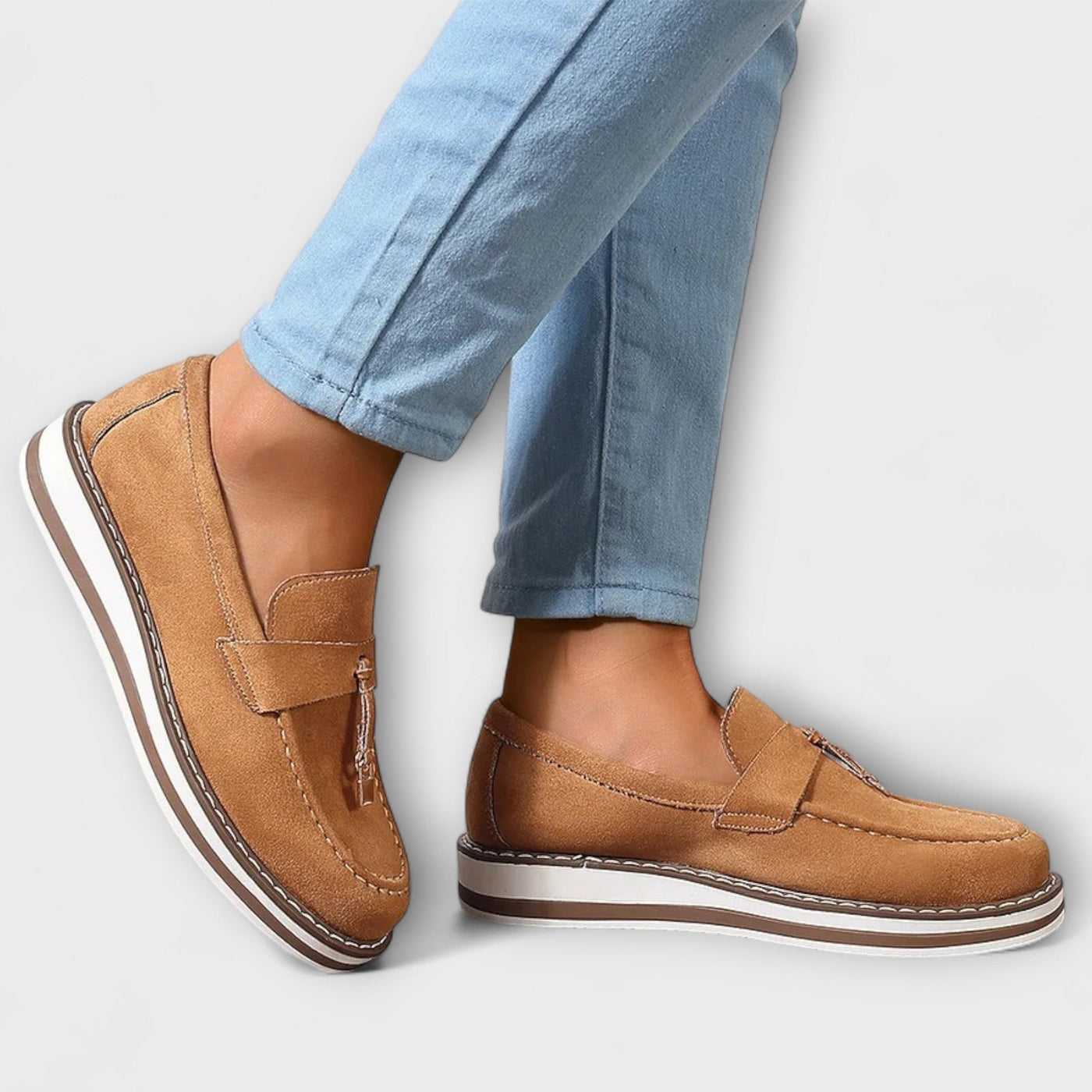 LUCÍA | MOCASSINS CASUAL À BOUT ROND
