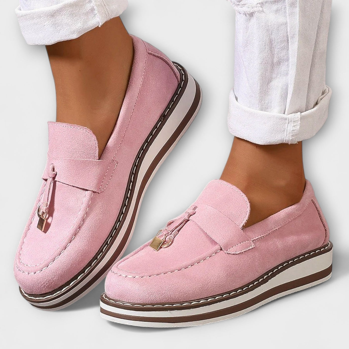 LUCÍA | MOCASSINS CASUAL À BOUT ROND
