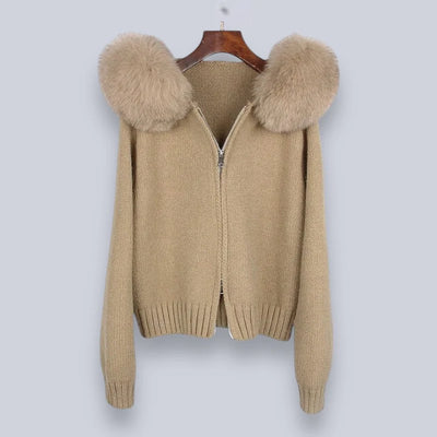 MADELEINE | Gilet en maille luxueux et douillet