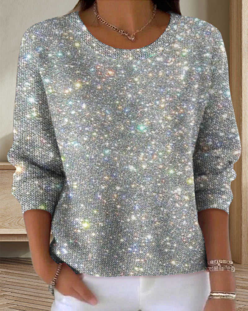 GIULIA | Sweat-Shirt Casual À Col Rond