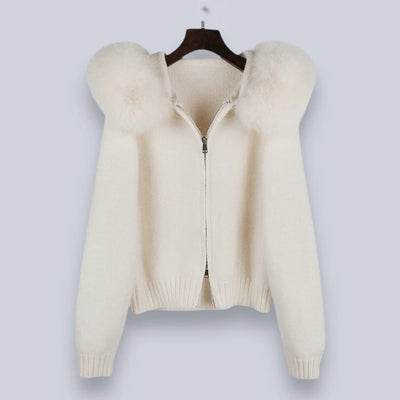 MADELEINE | Gilet en maille luxueux et douillet