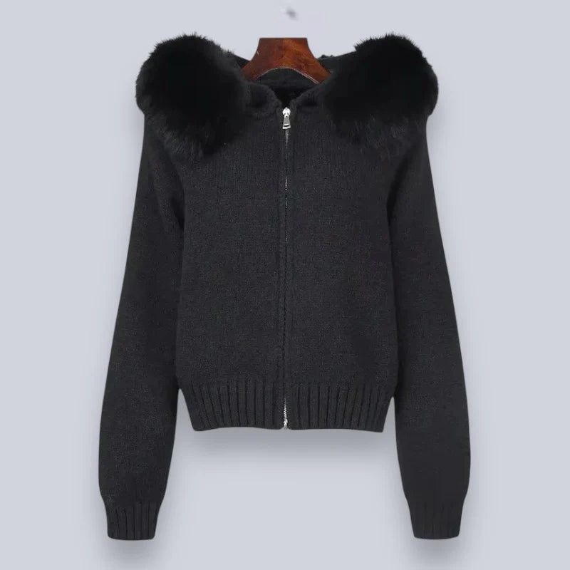 MADELEINE | Gilet en maille luxueux et douillet