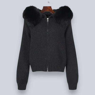 MADELEINE | Gilet en maille luxueux et douillet