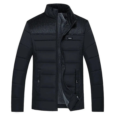 Veste d’hiver pour homme avec doublure polaire chaude – Classique et élégante