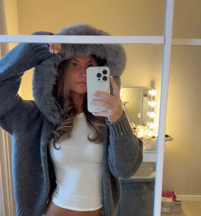 MADELEINE | Gilet en maille luxueux et douillet