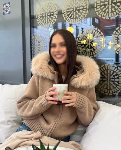 MADELEINE | Gilet en maille luxueux et douillet