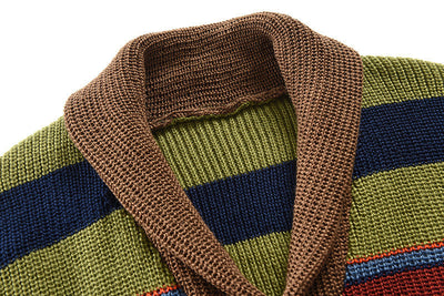 Camille™ | Pull tricoté multicolore – Chaleur et énergie en toute élégance